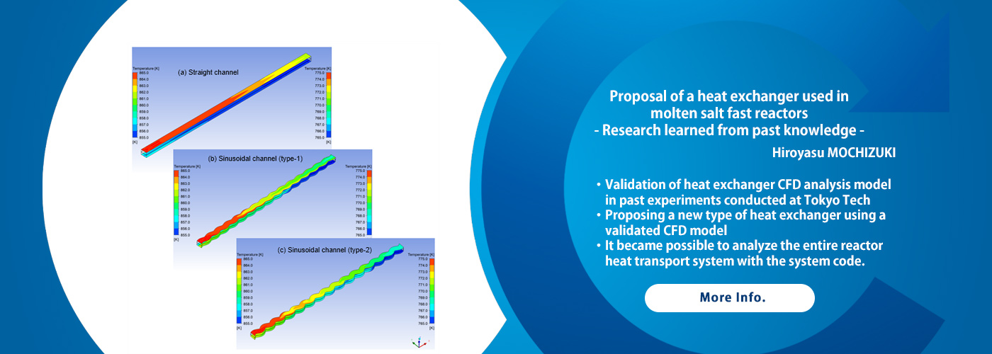 Proposal of a heat exchanger used in molten salt fast reactors　- Research learned from past knowledge -